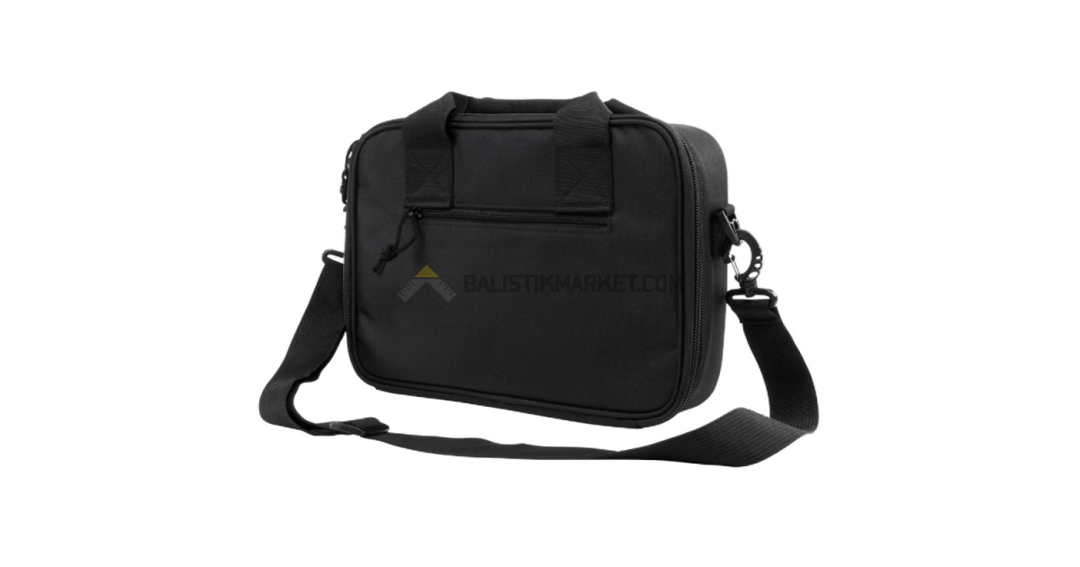 NcSTAR Vism Heavy Duty Double Tabanca Atış Çantası 33cm (Siyah)
