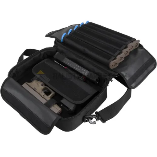 NcSTAR Vism Heavy Duty Double Tabanca Atış Çantası 33cm (Siyah)