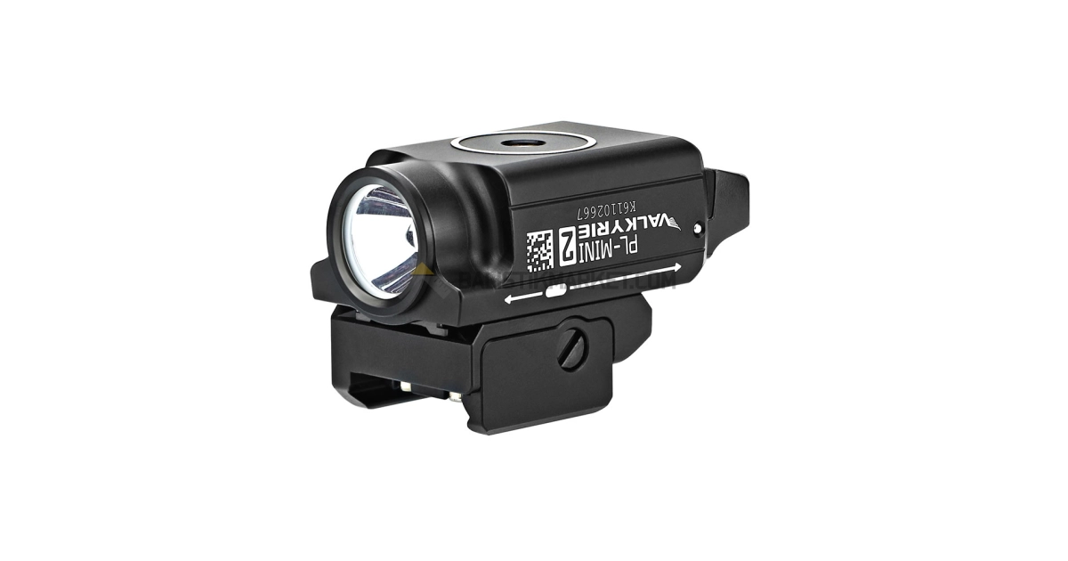 Olight PL-Mini 2 Valkyrie Şarjlı 600 Lümen Taktik Tabanca Feneri (Siyah)