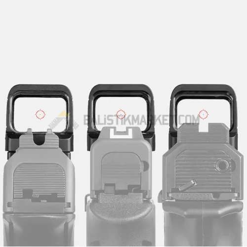 Osight S Enclosed Multi-Reticle Red Dot (2 MOA & 32 MOA Circle)