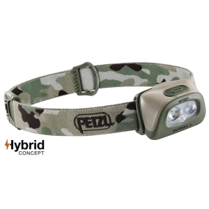 Petzl TacTikka + 350 Lümen Kafa Feneri (Multicam)