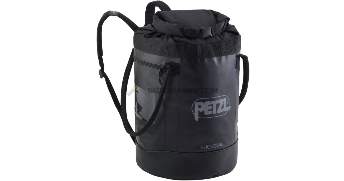 Petzl Tactical Bucket Çanta 45L (Siyah)