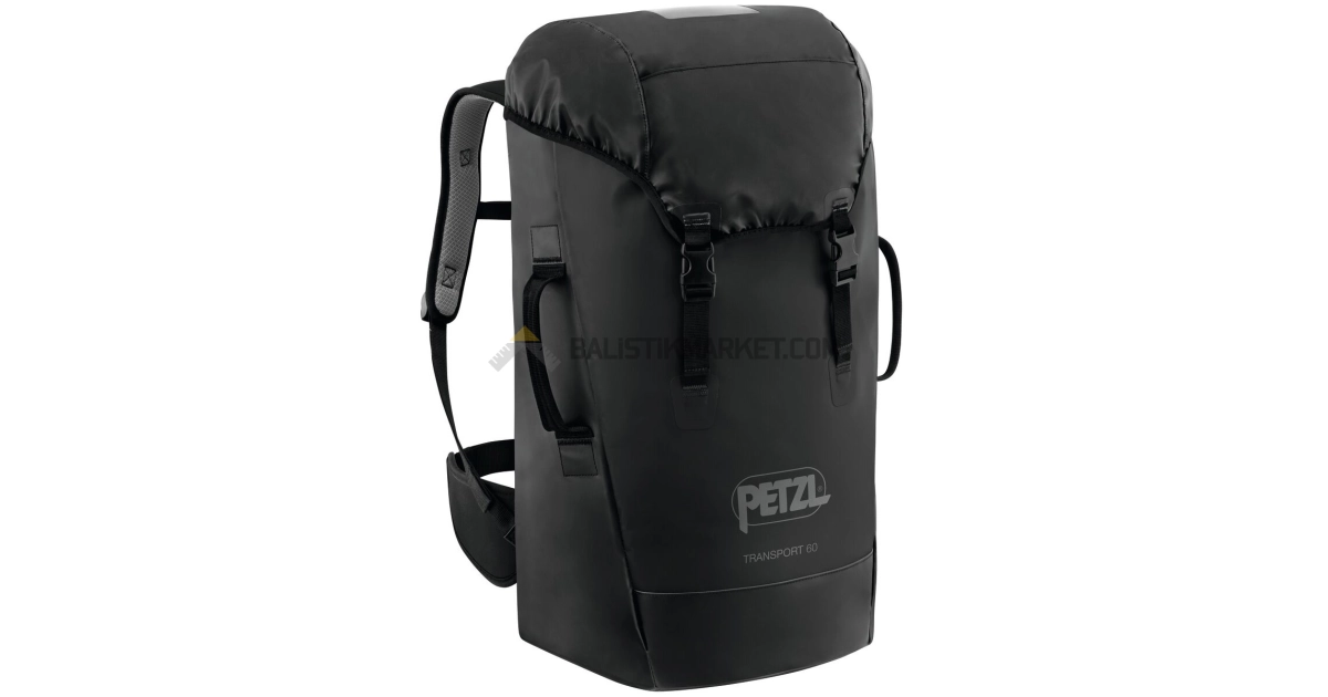 Petzl Tactical Transport 60 Malzeme Çantası (Siyah)