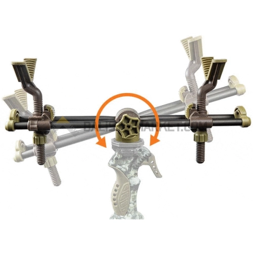 Primos 2-Point Gun Rest Tüfek Atış Ve Sıfırlama Sehpası