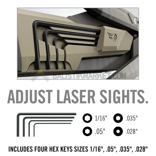 Real Avid Pistol Tool Tactical Handgun Multi-Tool Çok Fonksiyonlu Bakım Aracı