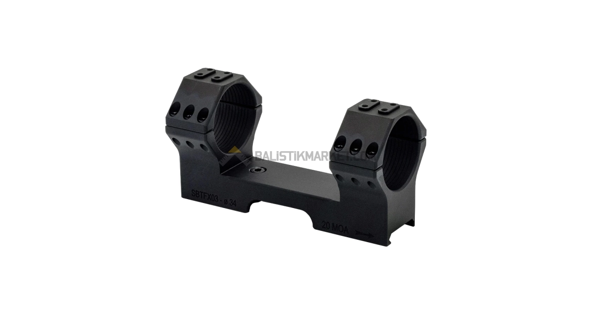 Riton Optics Contessa 34mm 20 MOA Tek Parça Tüfek Dürbün Ayağı