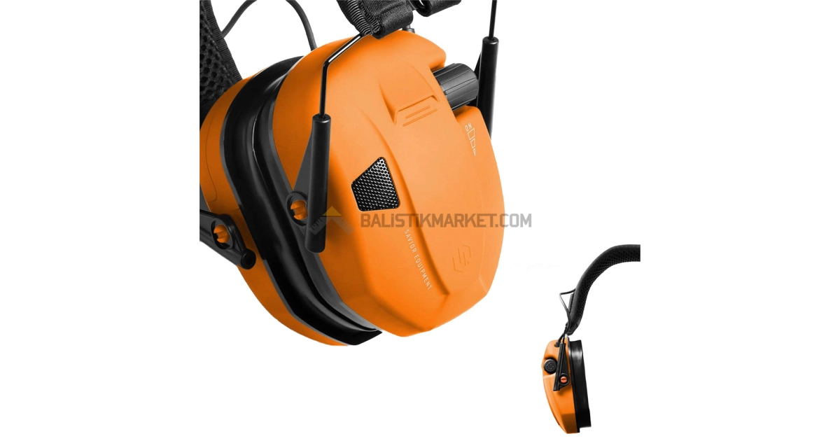 Savior Equipment Apollo Elektronik Atış Kulaklığı (Turuncu)