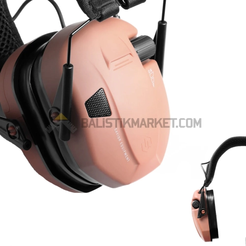Savior Equipment Apollo Elektronik Atış Kulaklığı (Somon)