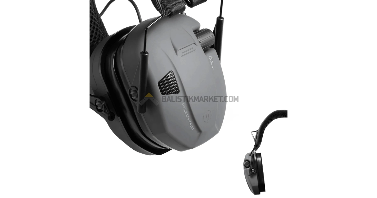 Savior Equipment Apollo Elektronik Atış Kulaklığı (Gri)