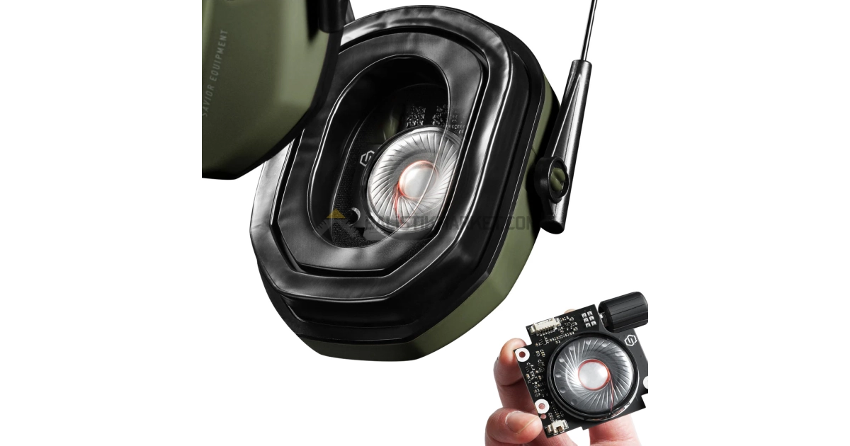 Savior Equipment Apollo Elektronik Atış Kulaklığı (Od Green)