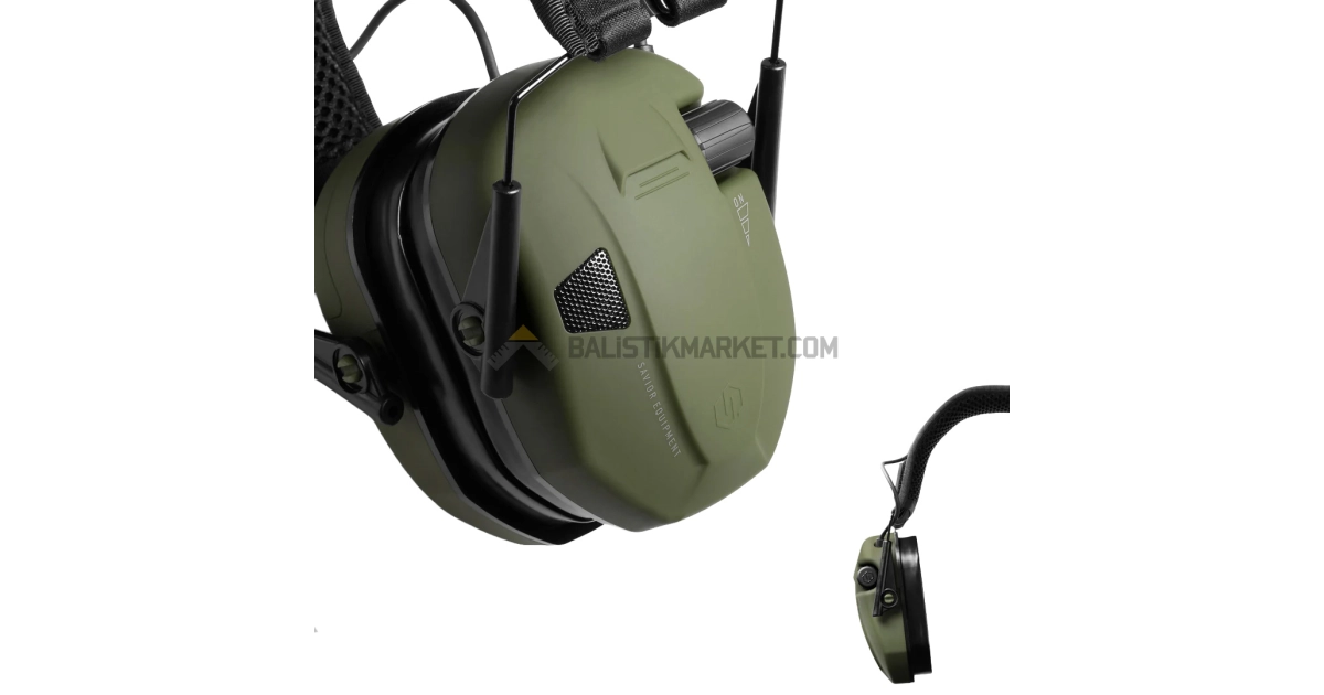 Savior Equipment Apollo Elektronik Atış Kulaklığı (Od Green)