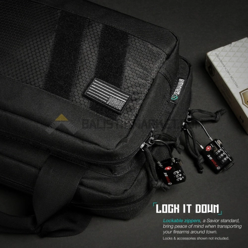 Savior Equipment Specialist Çift Kapasiteli Tabanca Çantası (Siyah)