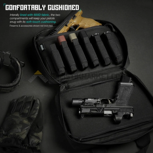 Savior Equipment Specialist Çift Kapasiteli Tabanca Çantası (Siyah)