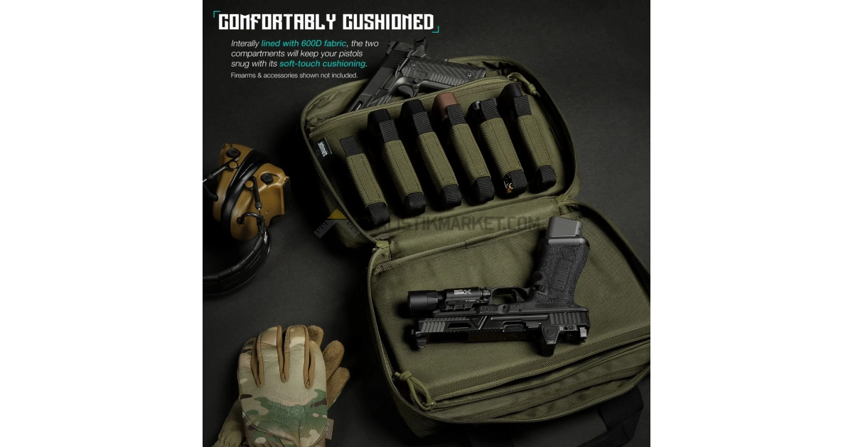 Savior Equipment Specialist Çift Kapasiteli Tabanca Çantası (Od Green)