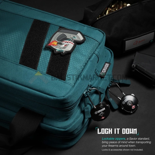 Savior Equipment Specialist Çift Kapasiteli Tabanca Çantası (Turkuaz)