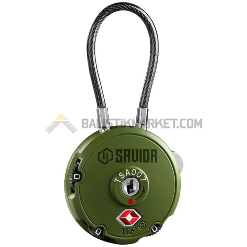 Savior Equipment 3 Hane Asma Kilit (Od Green)