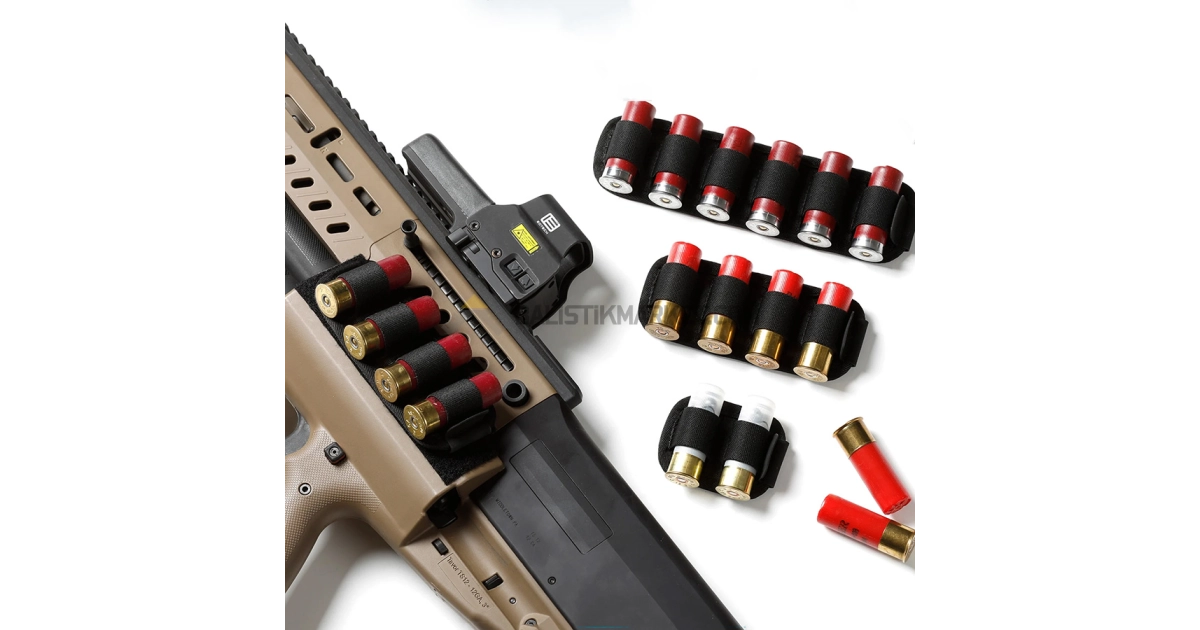 Savior Equipment 2'li 12 Kalibre Fişek Kılıfı (Gri)