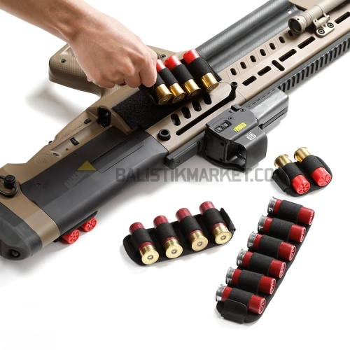 Savior Equipment 2'li 12 Kalibre Fişek Kılıfı (Tan)