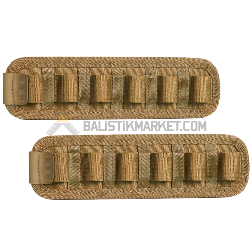 Savior Equipment 2'li 12 Kalibre Fişek Kılıfı (Tan)