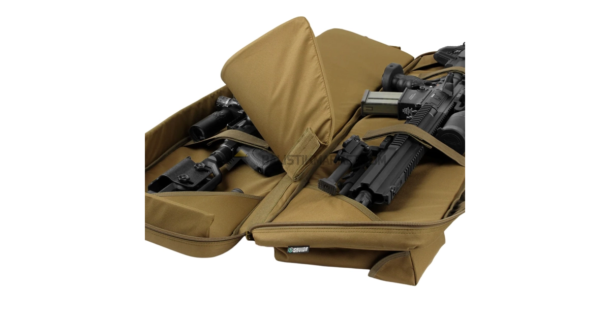 Savior Equipment Urban Warfare Çift Kapasiteli Tüfek Çantası 36" (Tan)