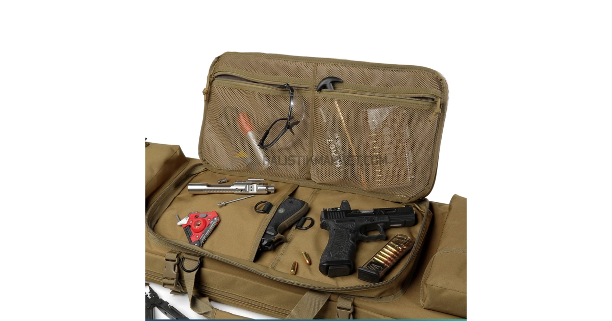 Savior Equipment Urban Warfare Çift Kapasiteli Tüfek Çantası 36" (Tan)