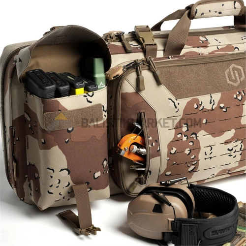 Savior Equipment Urban Warfare Çift Kapasiteli Tüfek Çantası 42" (Multicam Arid)