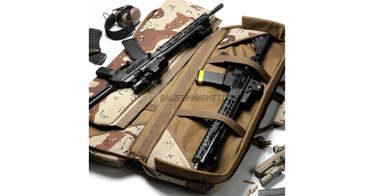 Savior Equipment Urban Warfare Çift Kapasiteli Tüfek Çantası 42" (Multicam Arid)