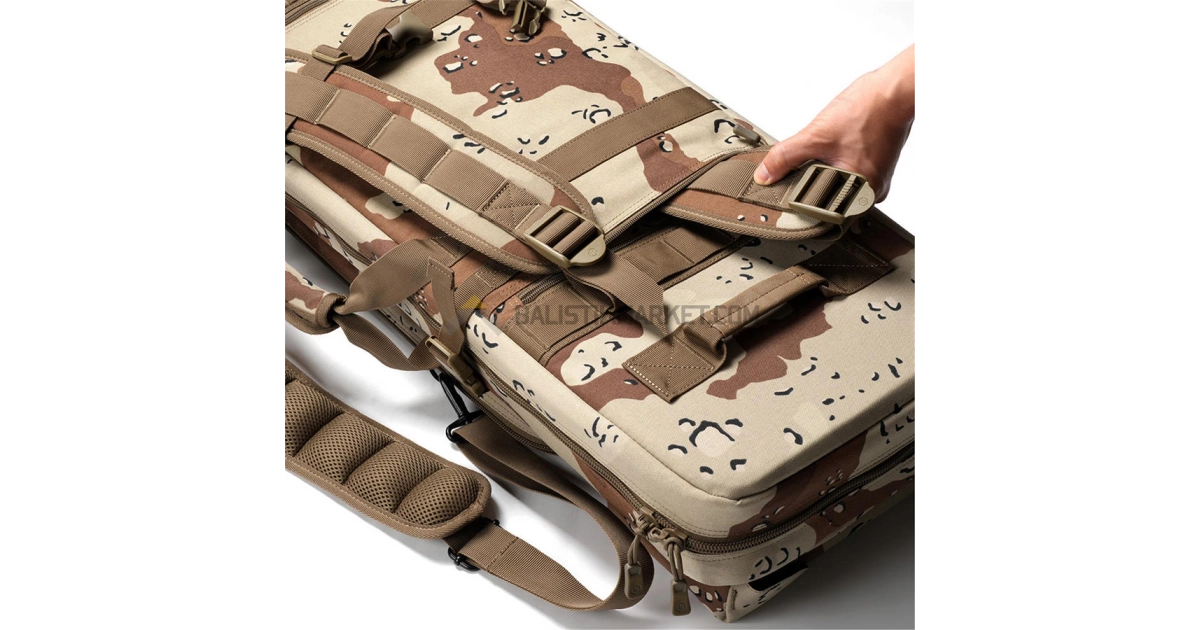 Savior Equipment Urban Warfare Çift Kapasiteli Tüfek Çantası 46" (Multicam Arid)