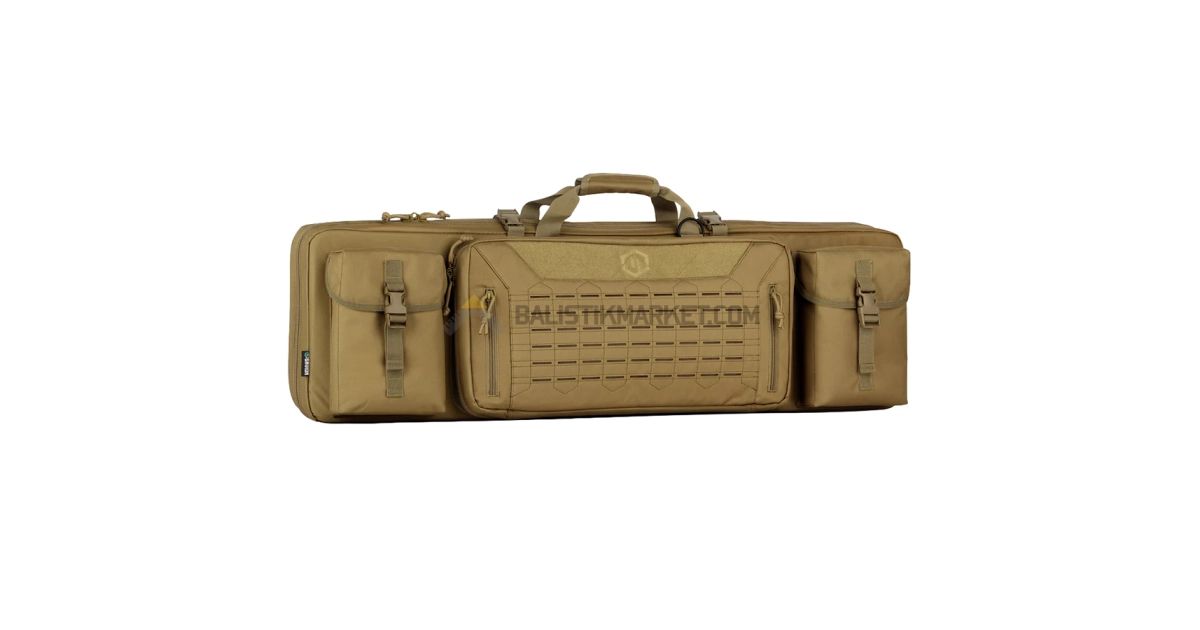 Savior Equipment Urban Warfare Çift Kapasiteli Tüfek Çantası 46" (Tan)