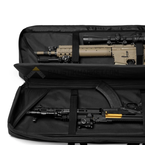 Savior Equipment Urban Warfare Çift Kapasiteli Tüfek Çantası 51" (Siyah)