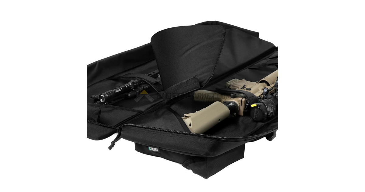 Savior Equipment Urban Warfare Çift Kapasiteli Tüfek Çantası 51" (Siyah)