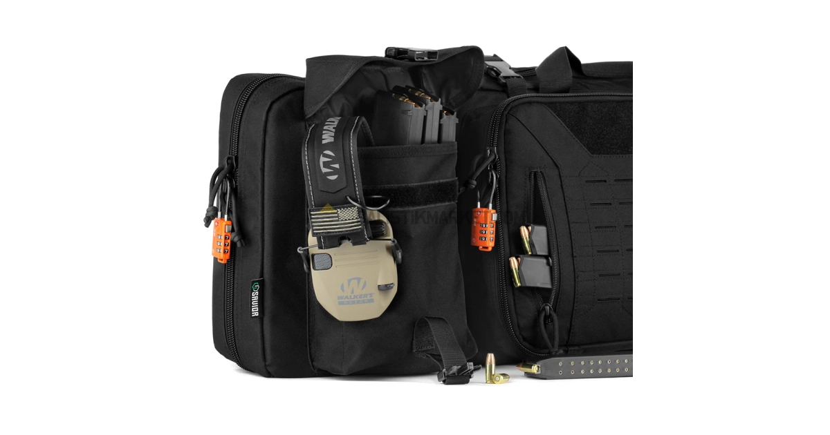 Savior Equipment Urban Warfare Çift Kapasiteli Tüfek Çantası 51" (Siyah)