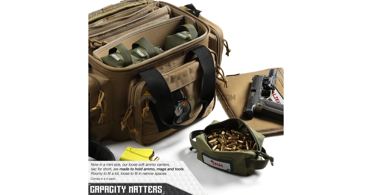Savior Equipment 4'lü Mini Loose SAC Mühimmat Çantası (Multicam Tiger)