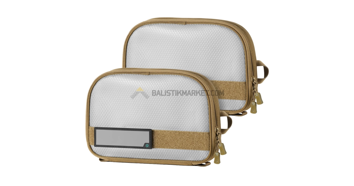 Savior Equipment Pro Core 2'li 11x7 Aksesuar Çantası (Tan)