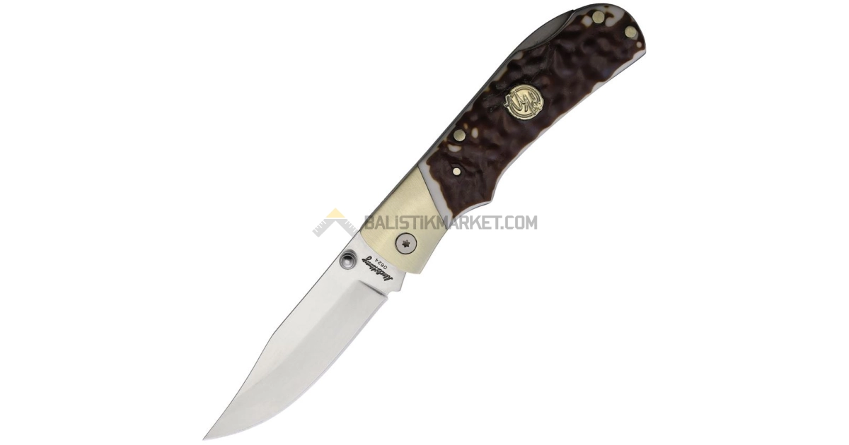 Schrade Uncle Henry Lockback Staglon Handles Çakı