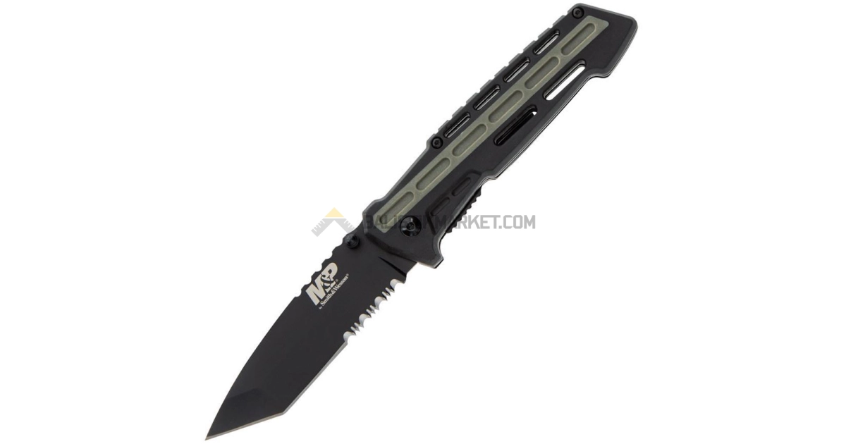 Smith & Wesson M&P AR Overmold Serrated Tanto Çakı