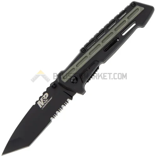 Smith & Wesson M&P AR Overmold Serrated Tanto Çakı 