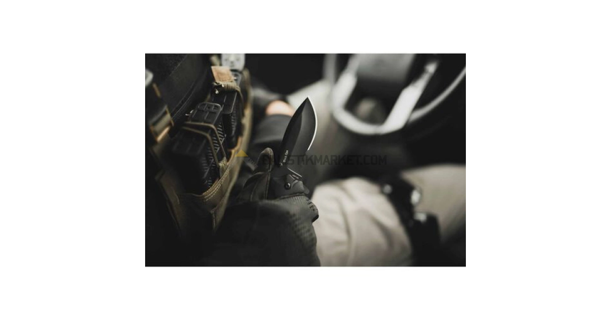 Smith & Wesson Black Ops Recurve Serrated Çakı