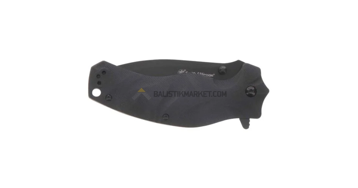 Smith & Wesson Black Ops Recurve Serrated Çakı