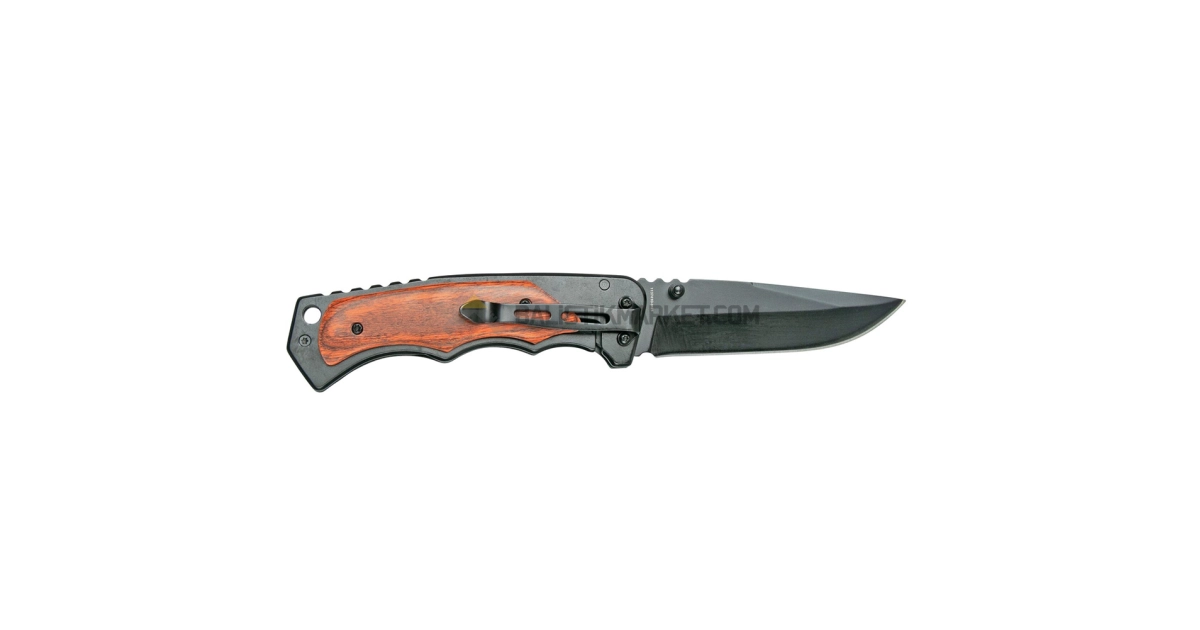 Smith & Wesson Wood Handle Çakı