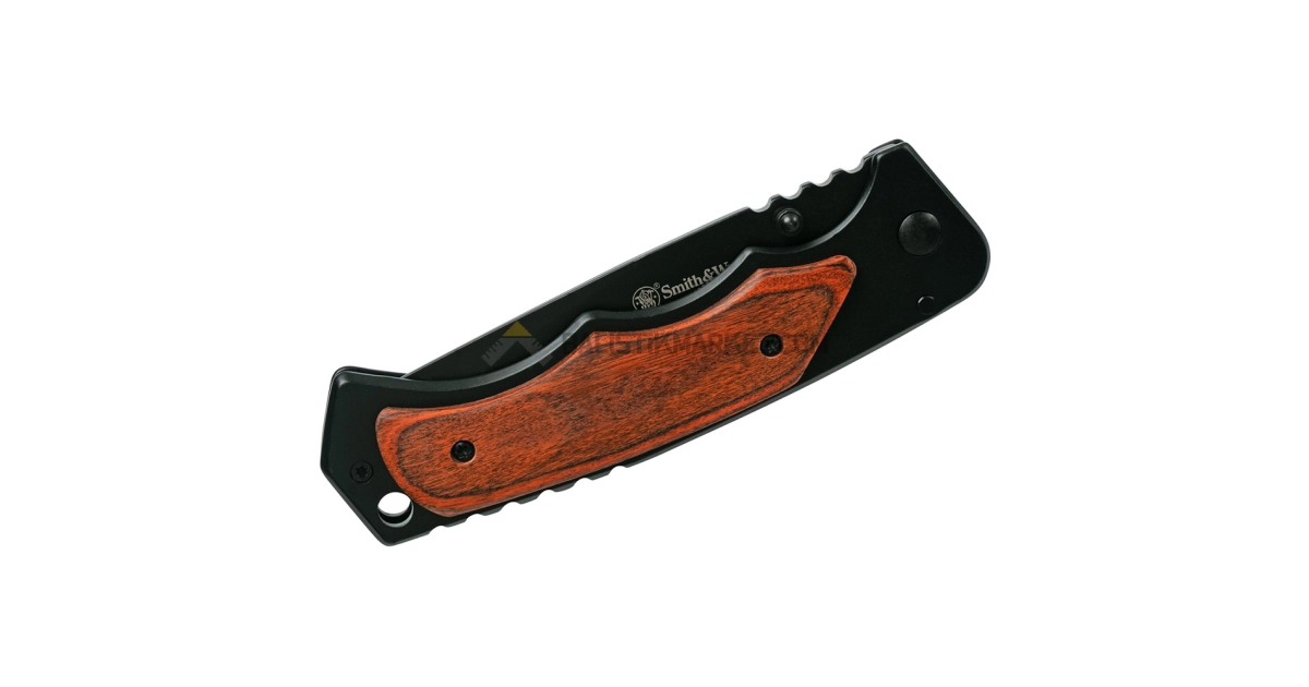 Smith & Wesson Wood Handle Çakı