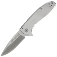 Smith & Wesson Executie Platinum Satin Drop Point Çakı