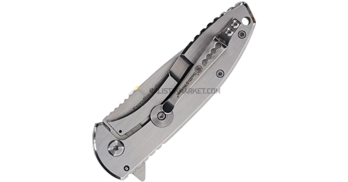 Smith & Wesson Executie Platinum Satin Drop Point Çakı