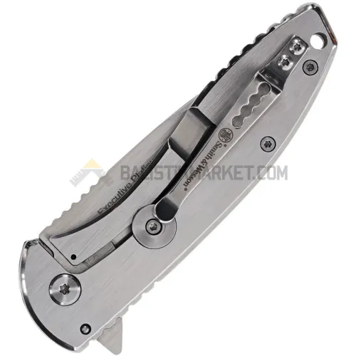 Smith & Wesson Executie Platinum Satin Drop Point Çakı
