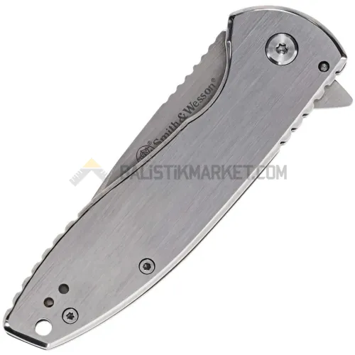 Smith & Wesson Executie Platinum Satin Drop Point Çakı