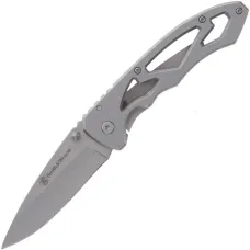 Smith & Wesson Drop Point Silver Skeletonized Çakı