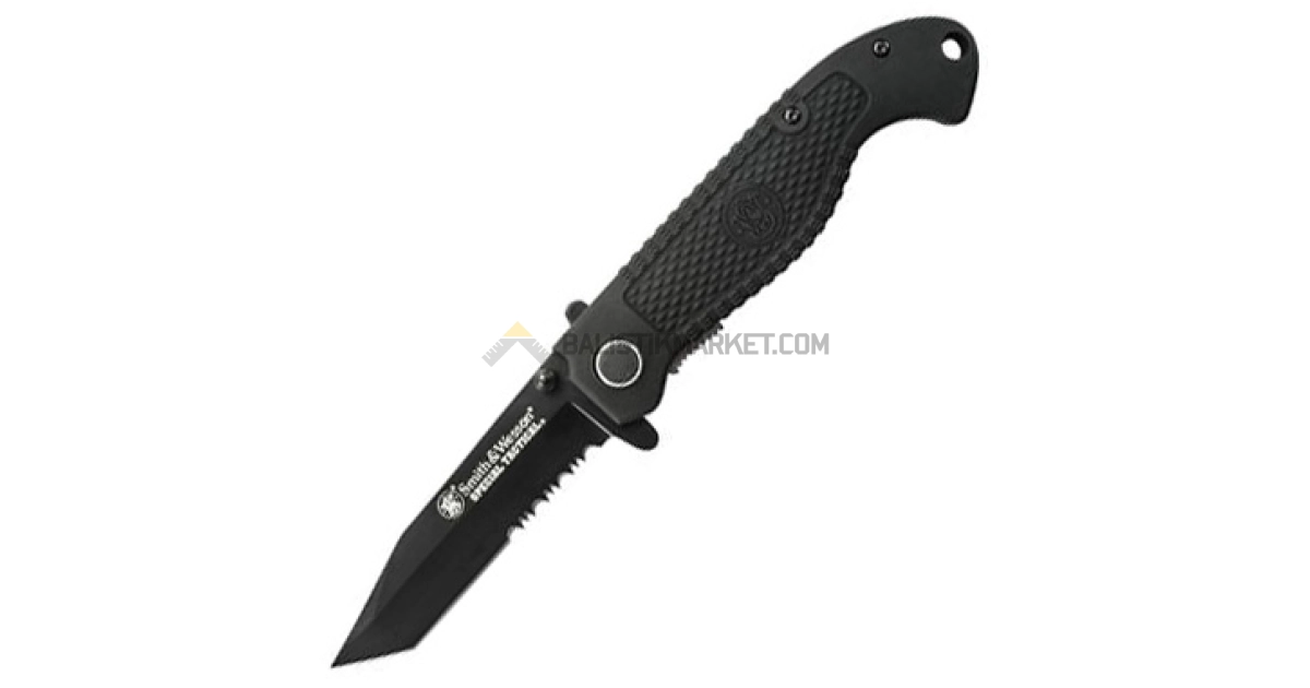 Smith & Wesson Special Tactical Serrated Tanto Çakı