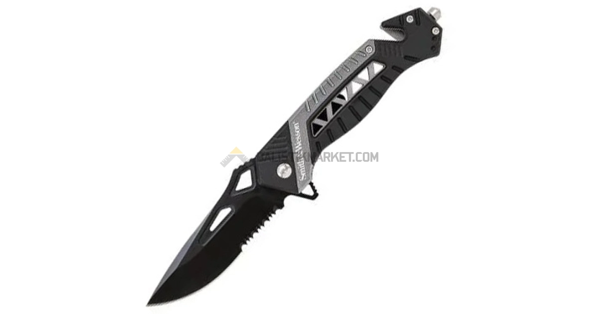 Smith & Wesson Liner Lock Çakı (Gri)