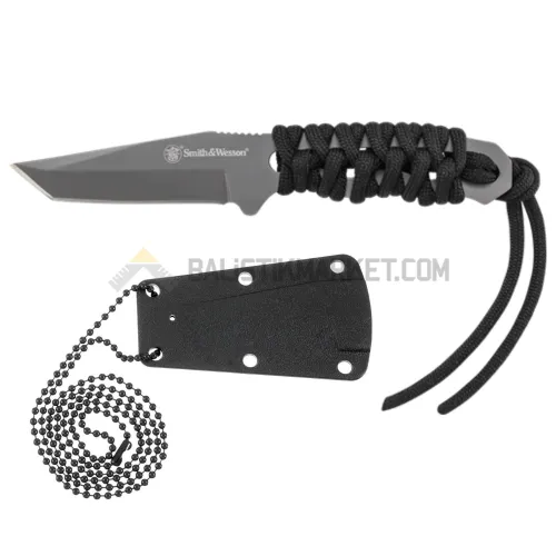 Smith & Wesson Paracord Full Tang Tanto Sabit Bıçak