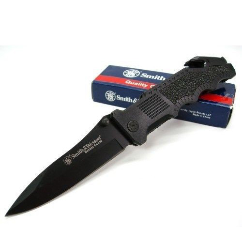 Smith & Wesson Border Guard Drop Point Çakı